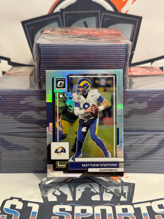 2022 Donruss Optic (Holo Prizm) Matthew Stafford #115