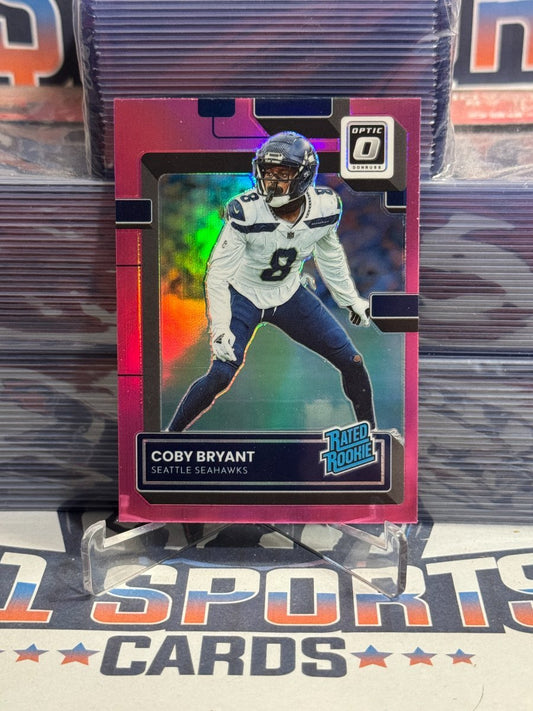 2022 Donruss Optic (Pink Camo Prizm, Rated Rookie) Coby Bryant 292