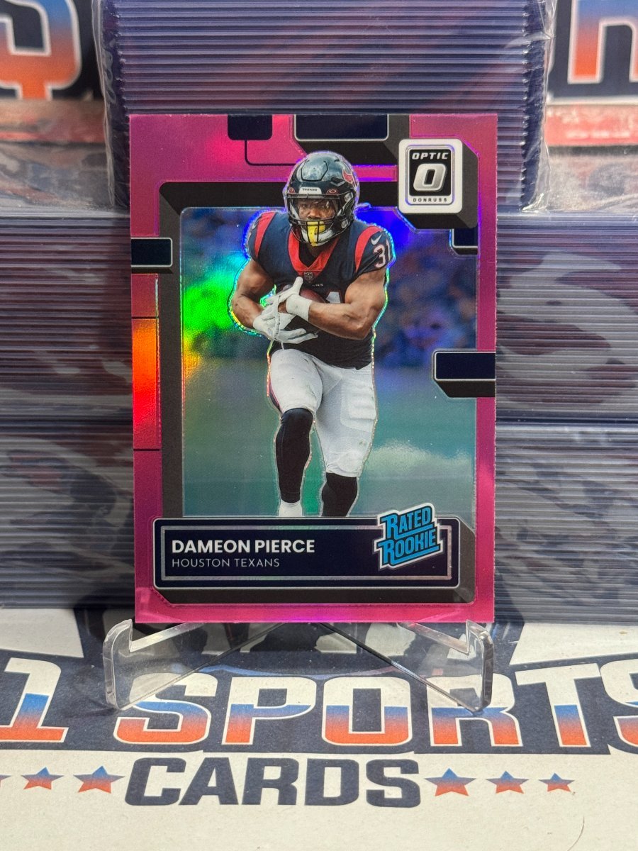 2022 Donruss Optic (Pink Prizm, Rated Rookie) Dameon Pierce 240