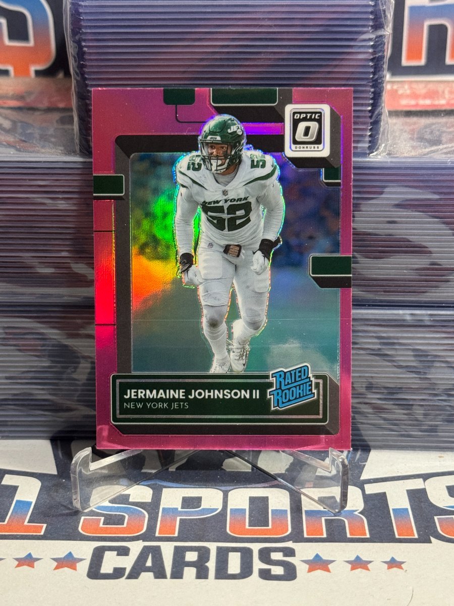 2022 Donruss Optic (Pink Prizm, Rated Rookie) Jermaine Johnson II 250