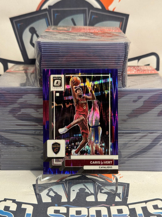 2022 Donruss Optic (Purple Shock Prizm) Caris LeVert #85