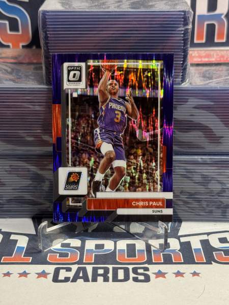 2022 Donruss Optic (Purple Shock Prizm) Chris Paul 125