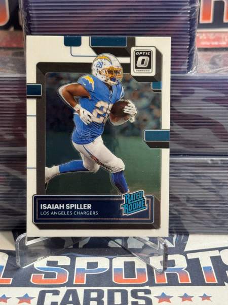 2022 Donruss Optic (Rated Rookie) Isaiah Spiller 216