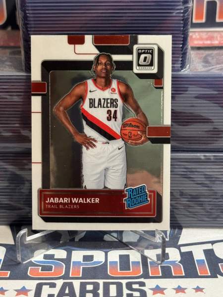 2022 Donruss Optic (Rated Rookie) Jabari Walker #242