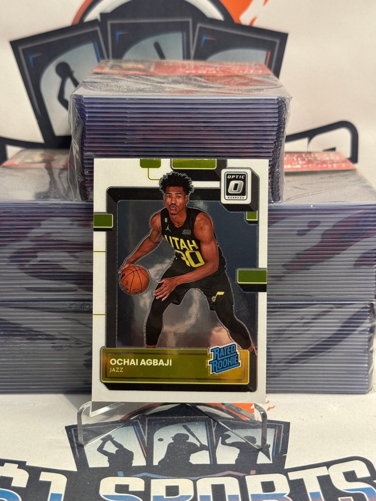 2022 Donruss Optic (Rated Rookie) Ochai Agbaji #205