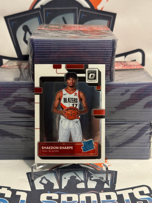 2022 Donruss Optic (Rated Rookie) Shaedon Sharpe #249