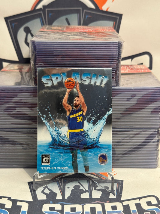 2022 Donruss Optic (Splash!) Stephen Curry #10