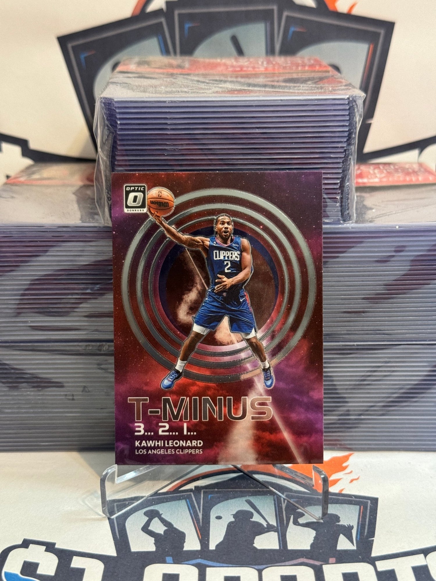 2022 Donruss Optic (T - Minus 3, 2, 1) Kawhi Leonard #12