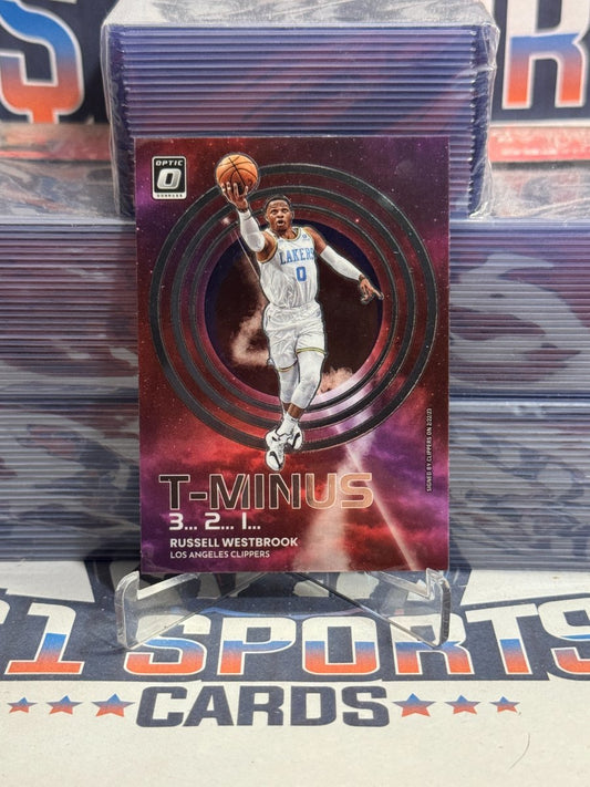 2022 Donruss Optic (T - Minus 3, 2, 1) Russell Westbrook 3