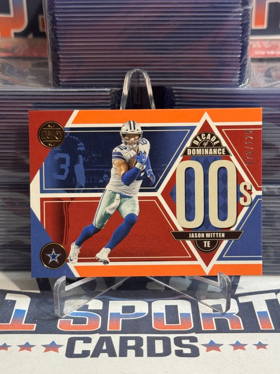 2022 Donruss (Orange, Decade of Dominance 70/125) Jason Witten DD - 16