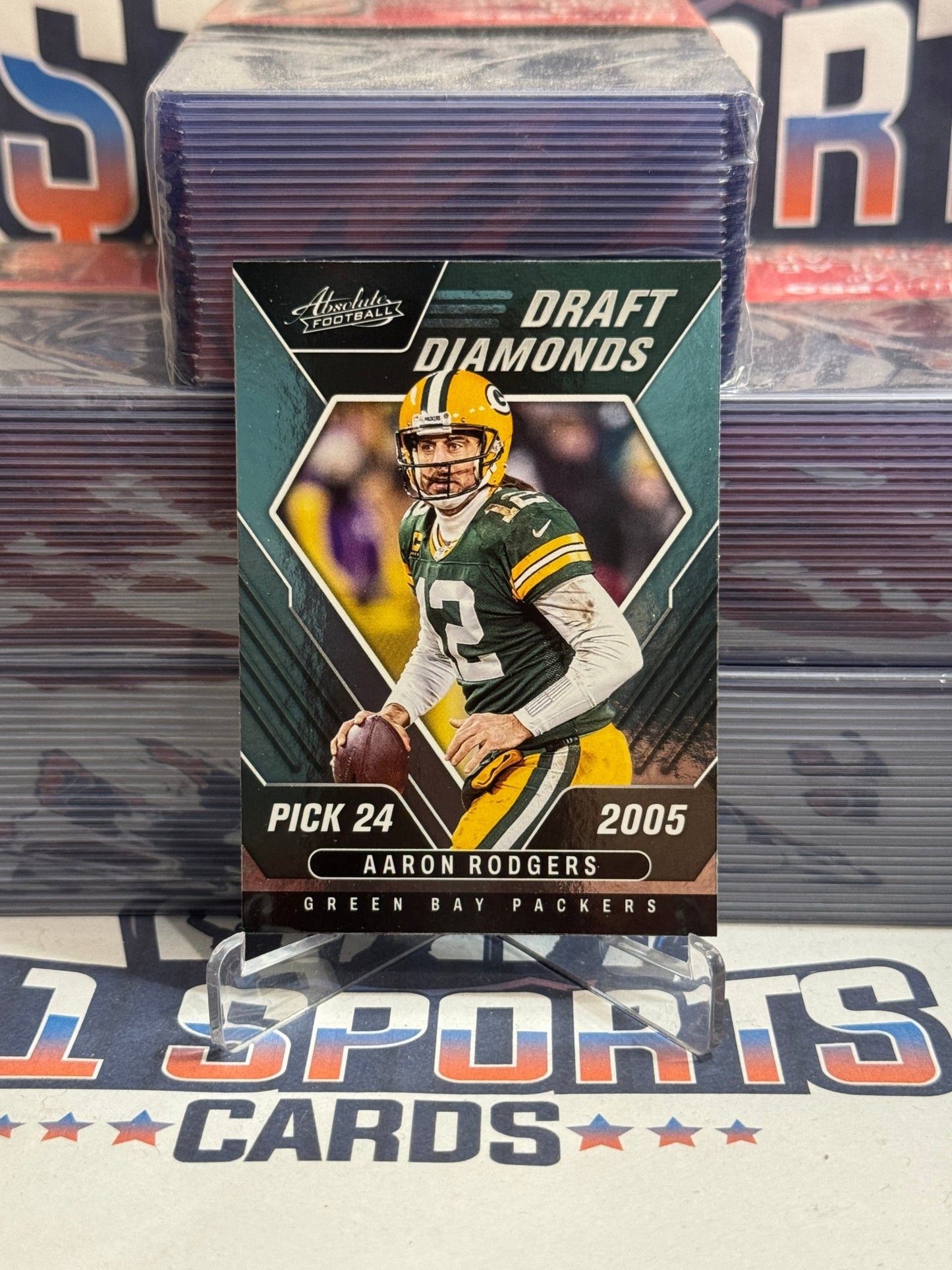 2022 Panini Absolute (Draft Diamonds) Aaron Rodgers #DD - 6