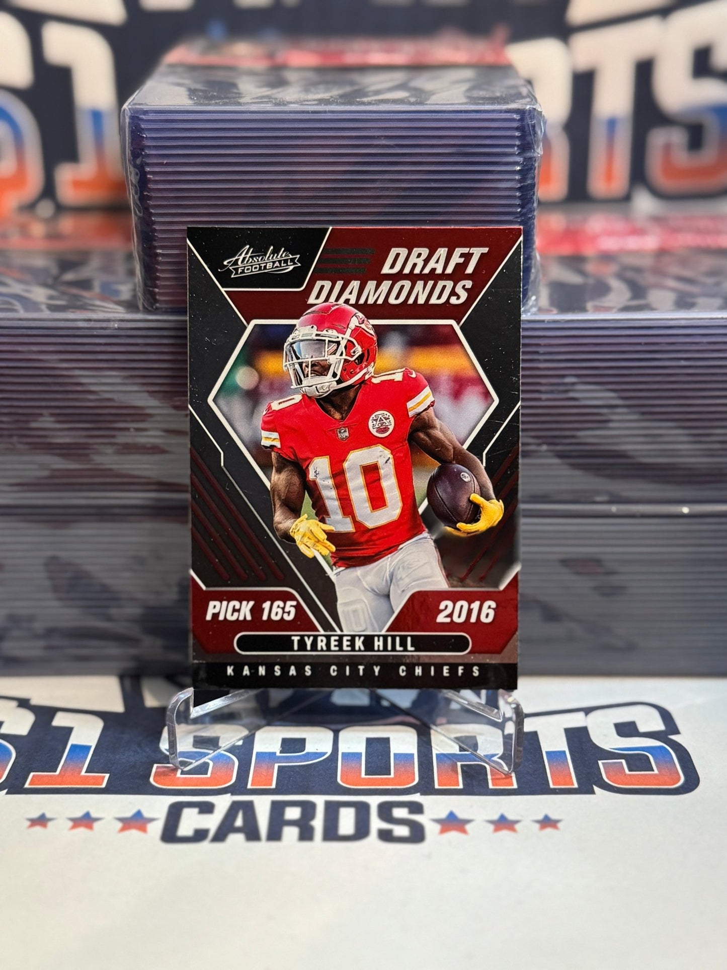 2022 Panini Absolute (Draft Diamonds) Tyreek Hill #DD - 16