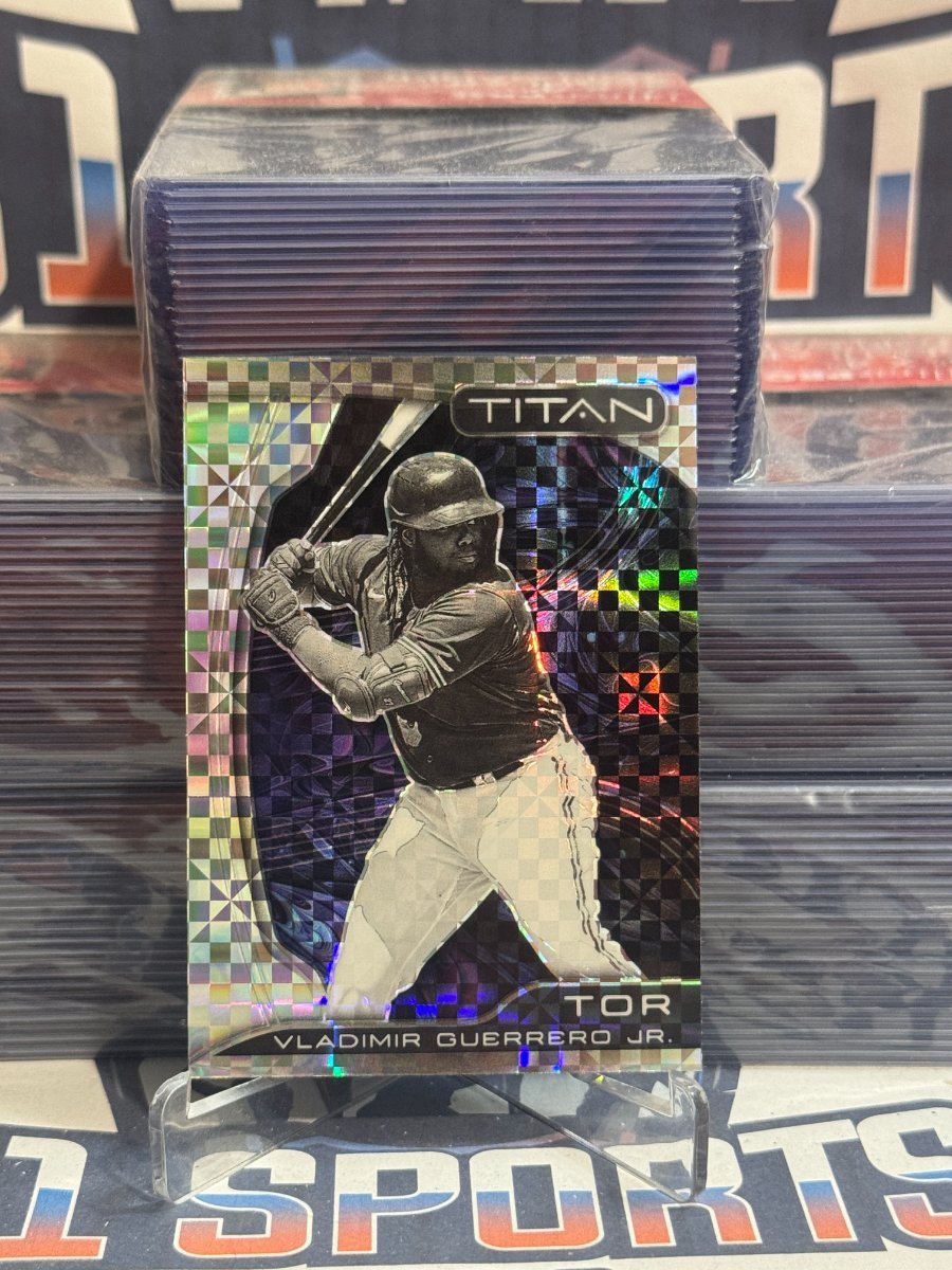 2022 Panini Chronicles (Building Blocks Prizm, Titans) Vladimir Guerrero Jr. 25