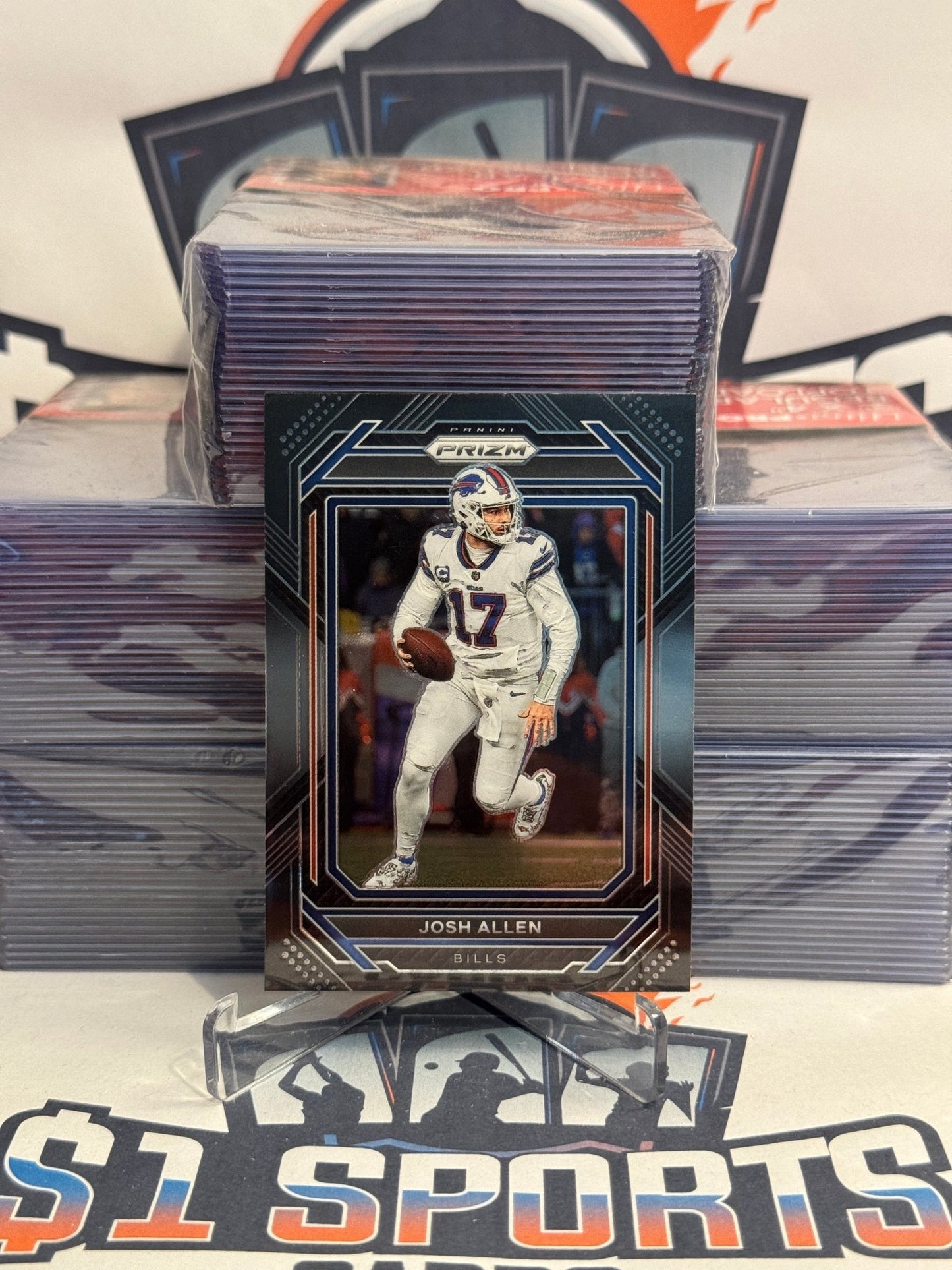 2022 Panini Chronicles (Prizm Black) Josh Allen #PB-4