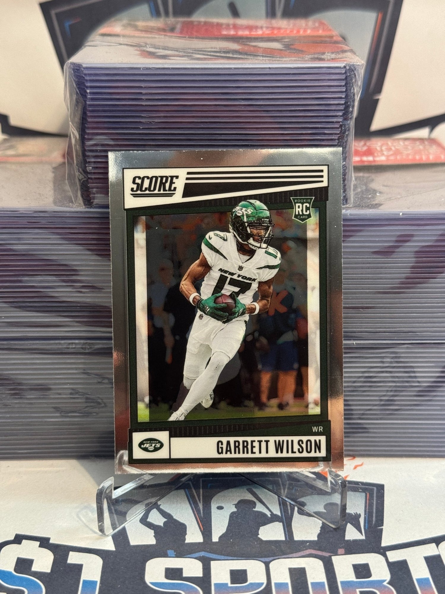 2022 Panini Chronicles (Score Premium Rookies) Garrett Wilson Rookie #306