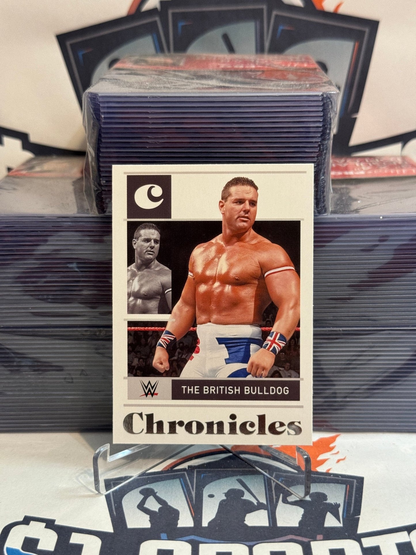 2022 Panini Chronicles WWE The British Bulldog #58