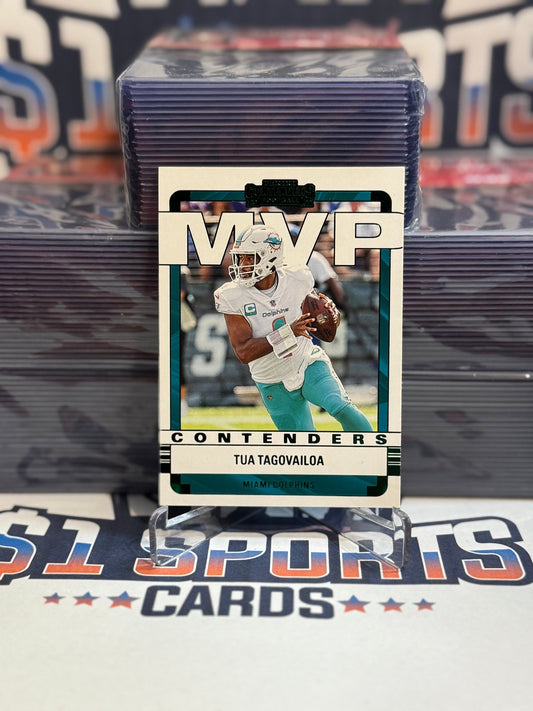 2022 Panini Contenders (Emerald, MVP) Tua Tagovailoa #MVP - TTA