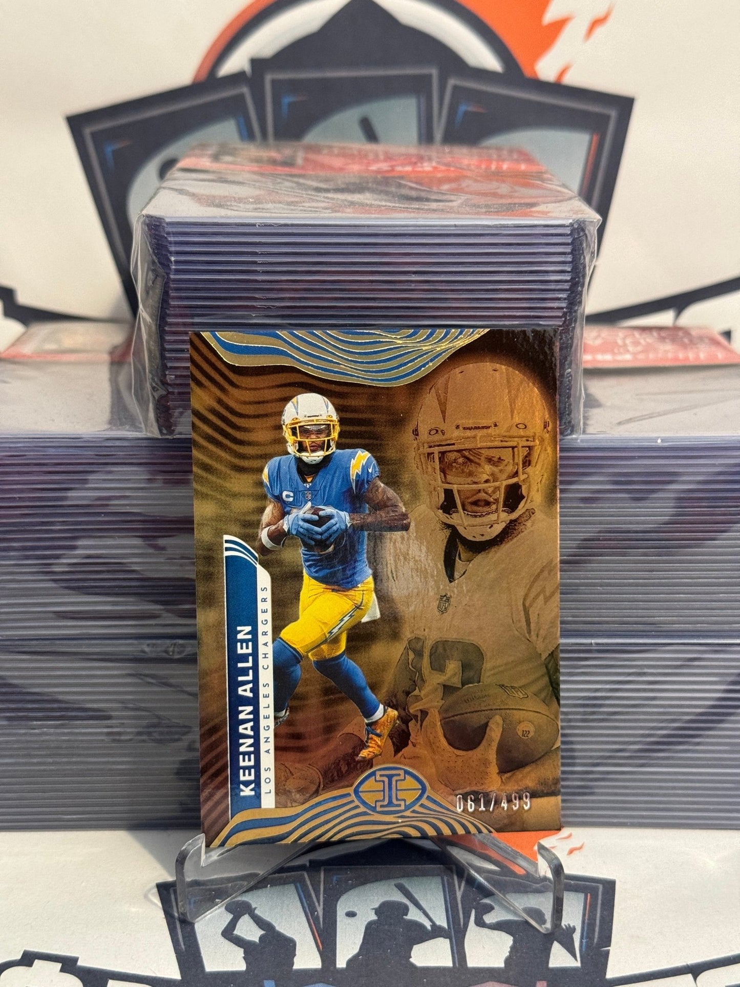 2022 Panini Illusions (Bronze 61/499) Keenan Allen #50