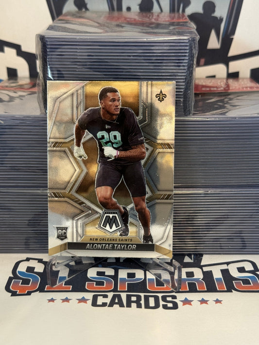 2022 Panini Mosaic Alontae Taylor Rookie #391