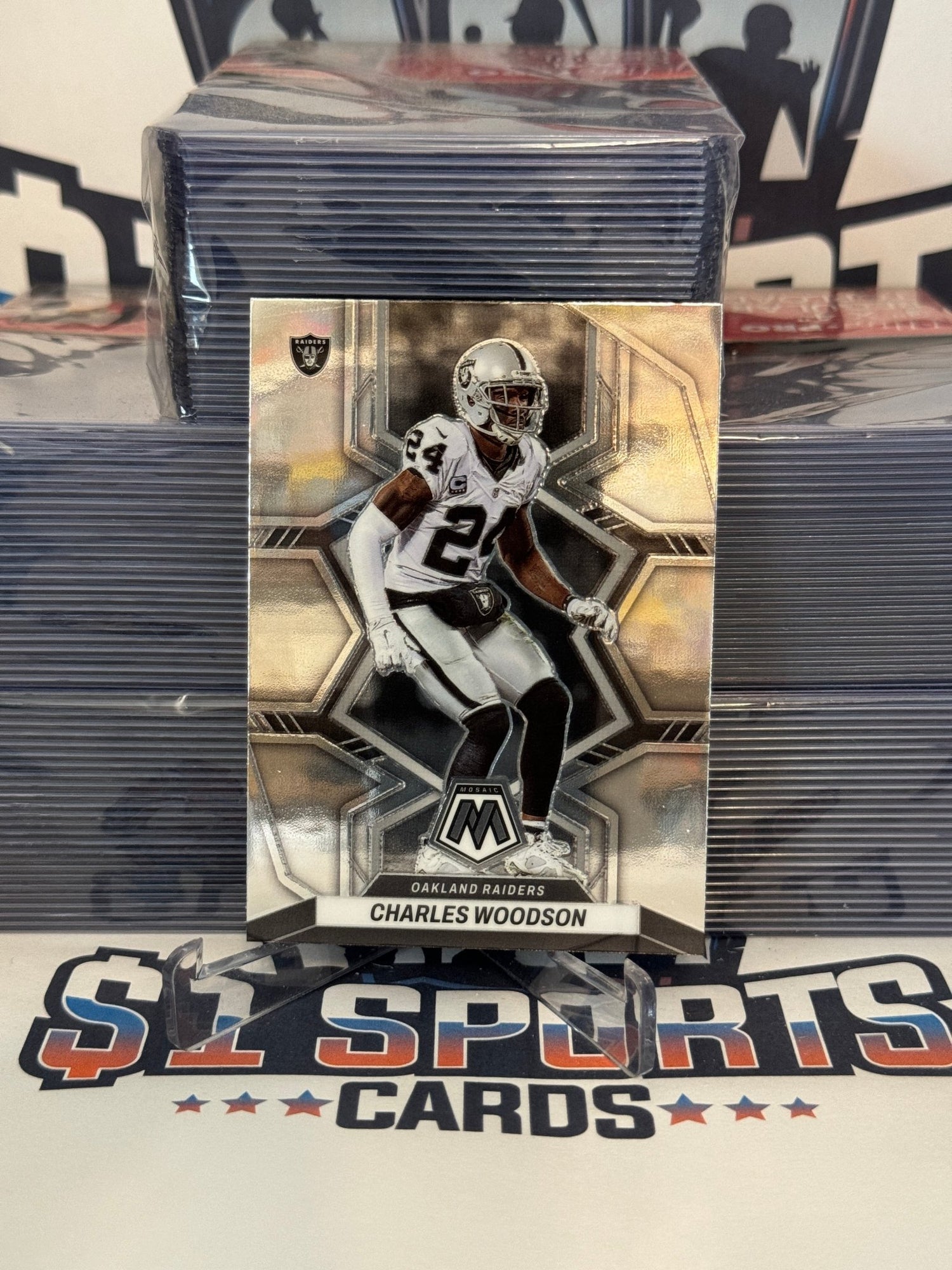 2022 Panini Mosaic Charles Woodson #120