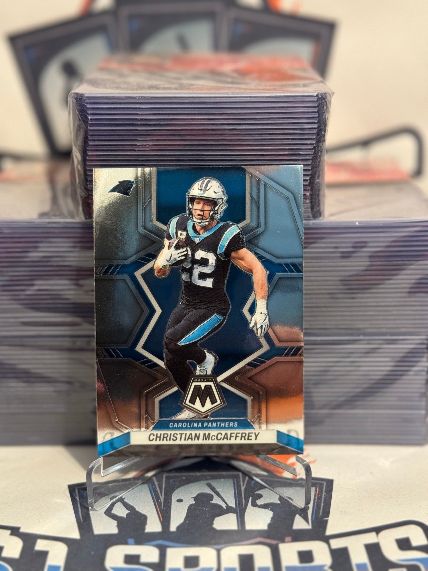 2022 Panini Mosaic Christian McCaffrey #28