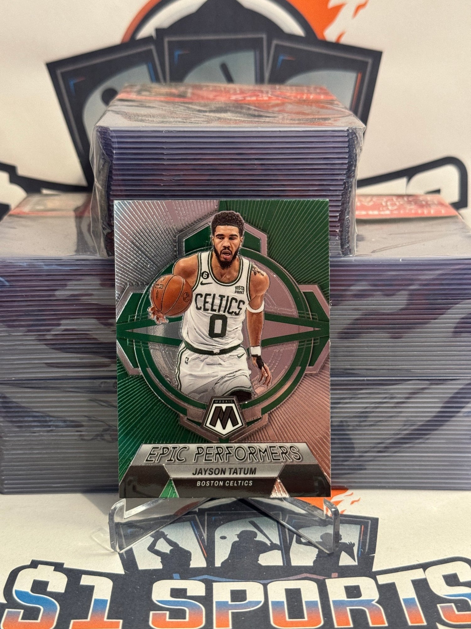 2022 Panini Mosaic (Epic Performers) Jayson Tatum #4