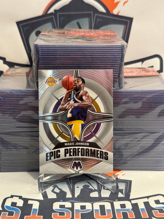 2022 Panini Mosaic (Epic Performers) Magic Johnson #16