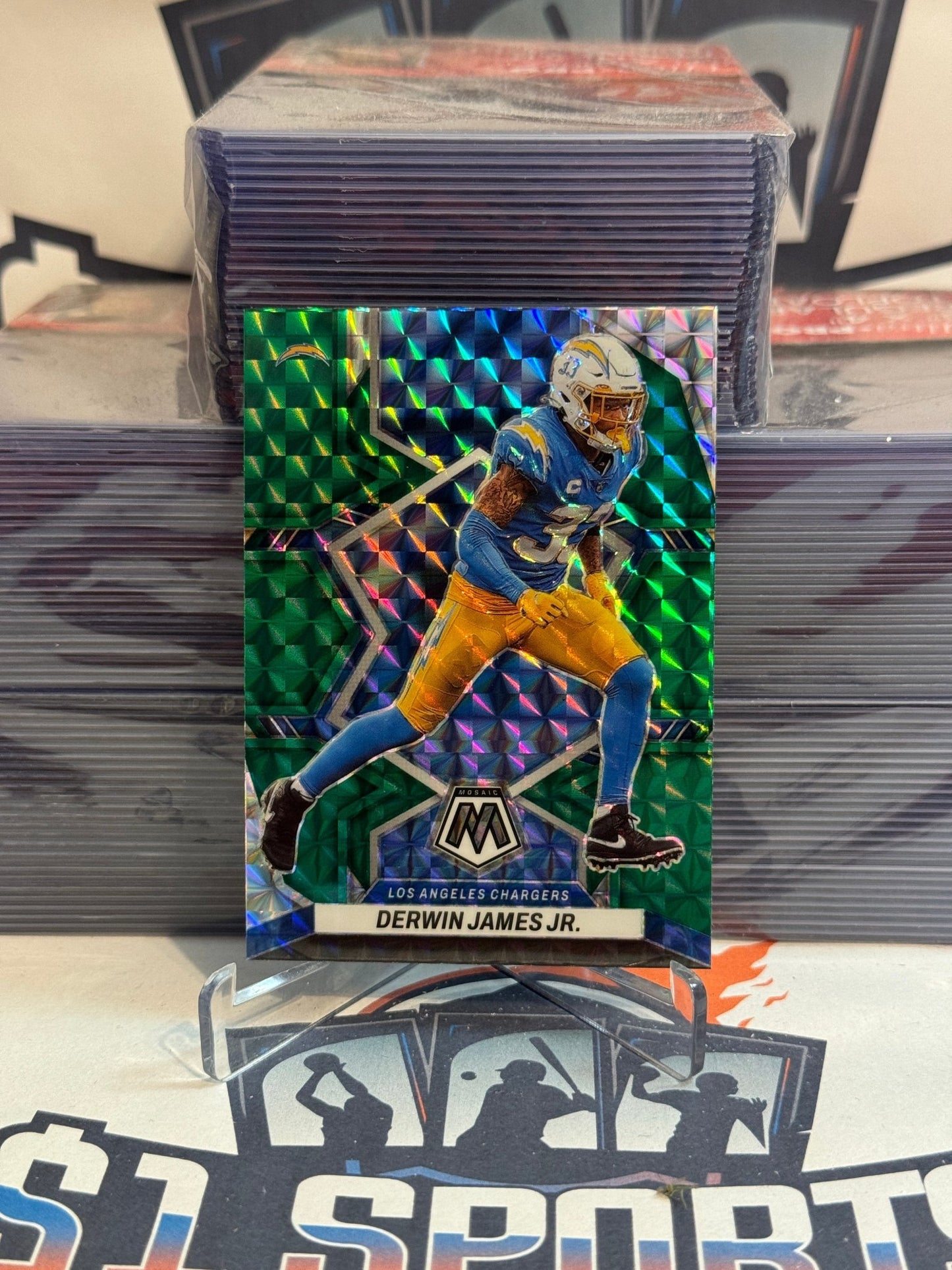 2022 Panini Mosaic (Green Prizm) Derwin James #231