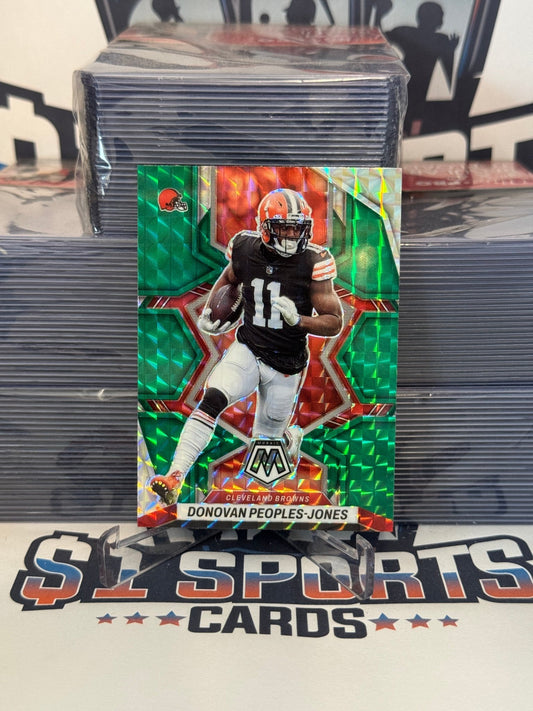 2022 Panini Mosaic (Green Prizm) Donovan Peoples-Jones #49