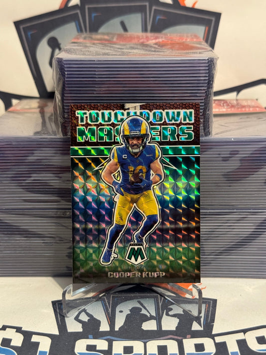 2022 Panini Mosaic (Green Prizm, Touchdown Masters) Cooper Kupp #td-15