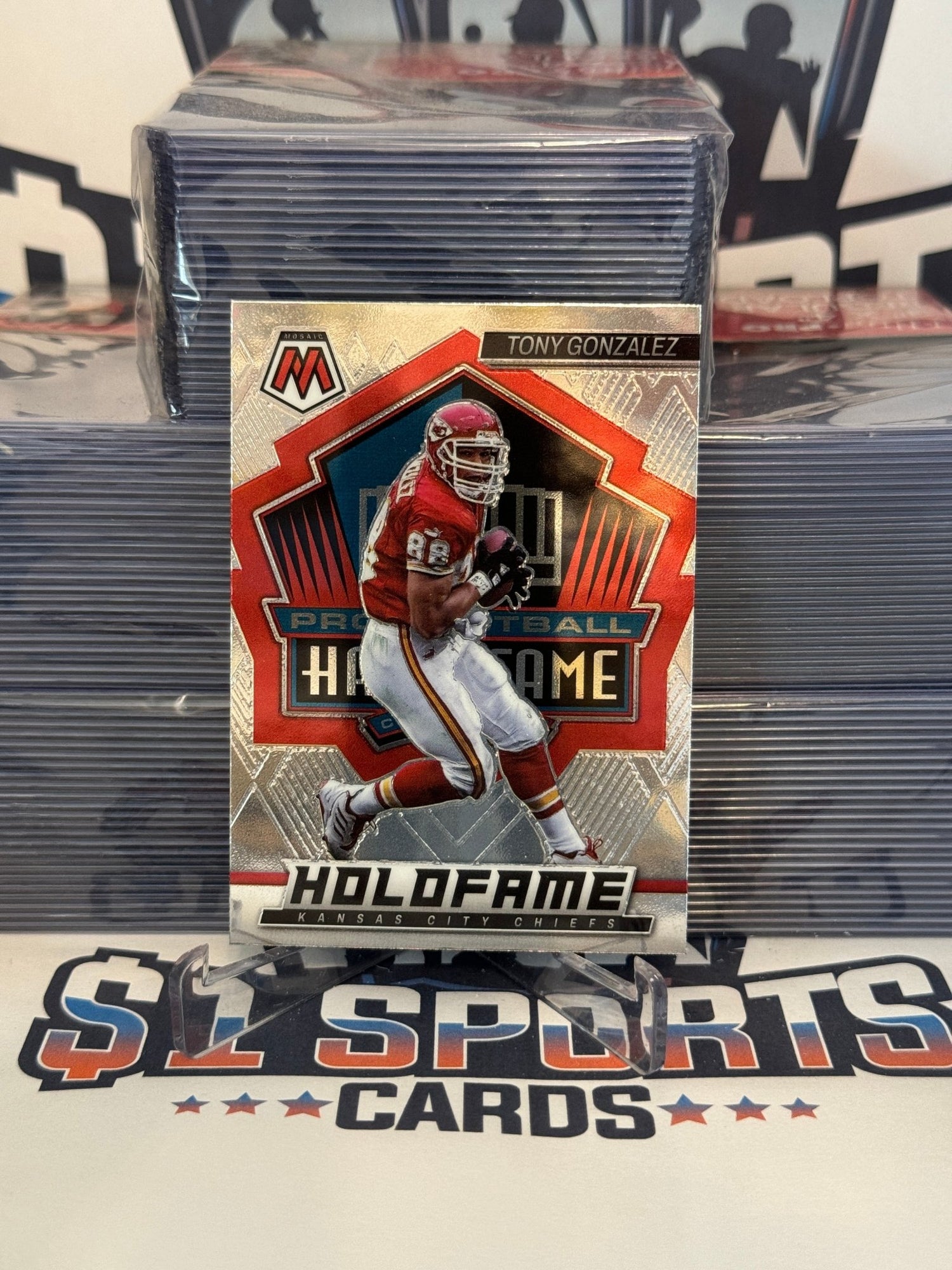 2022 Panini Mosaic (HoloFame) Tony Gonzalez #HF-13