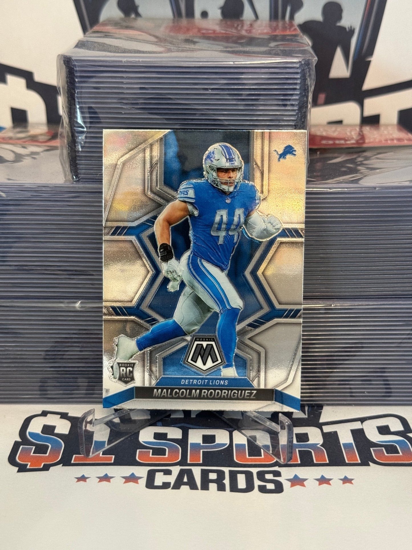 2022 Panini Mosaic Malcolm Rodriguez Rookie #400
