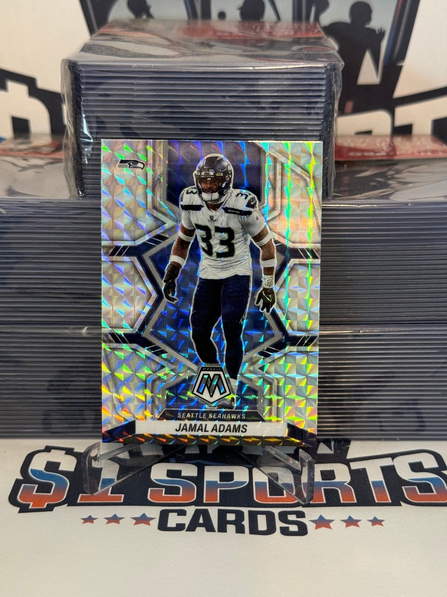 2022 Panini Mosaic (Mosaic Prizm) Jamal Adams #228