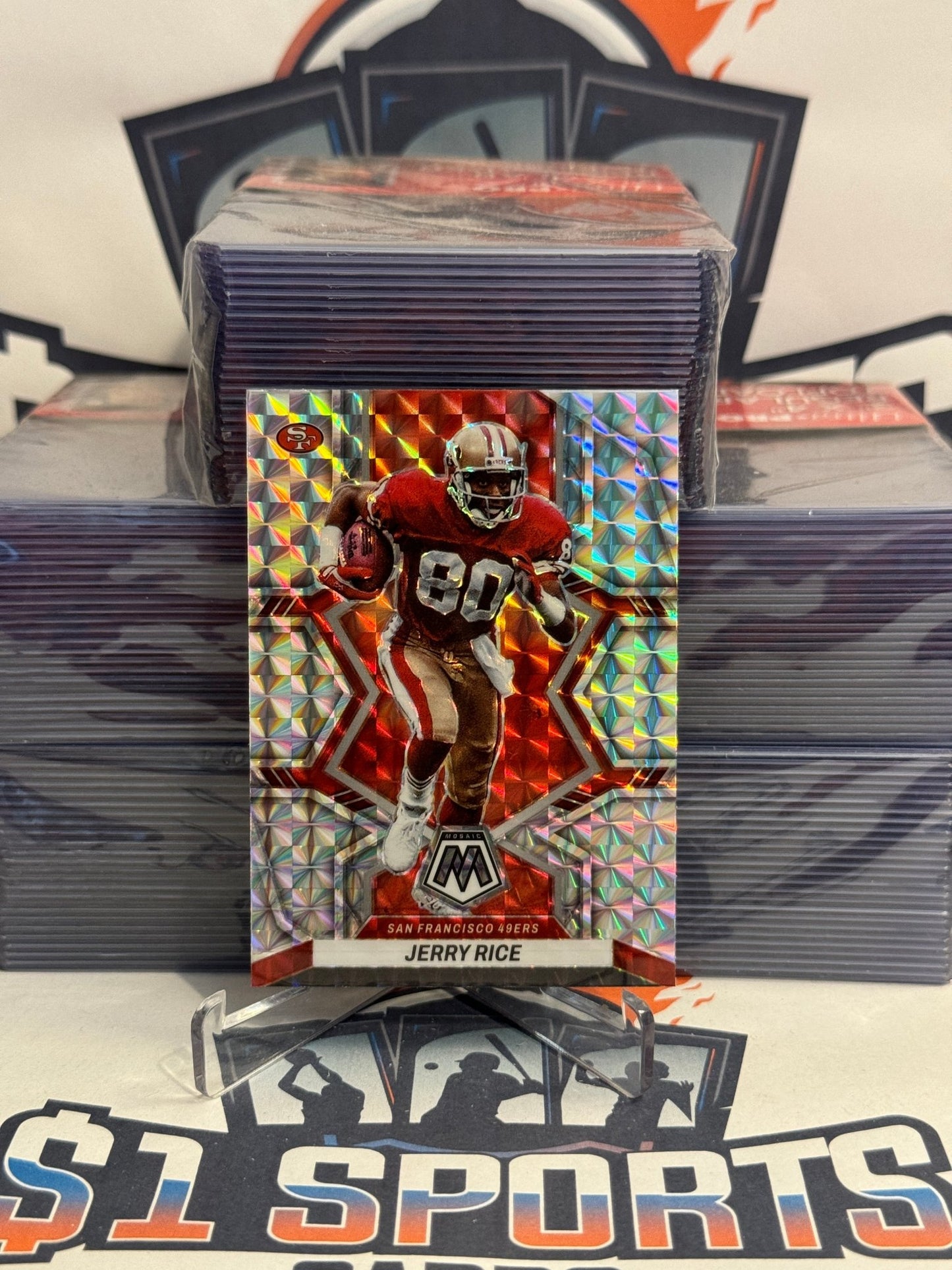 2022 Panini Mosaic (Mosaic Prizm) Jerry Rice #181