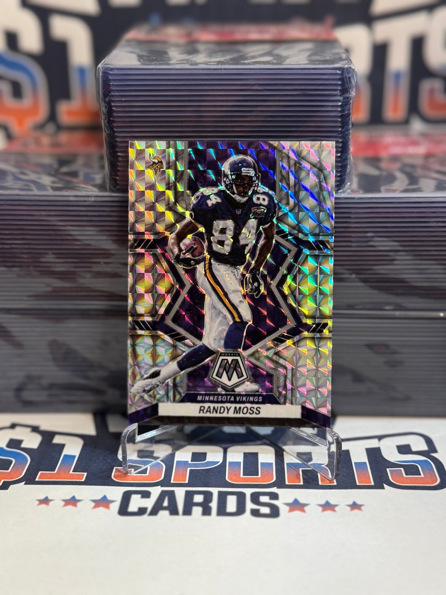 2022 Panini Mosaic (Mosaic Prizm) Randy Moss #132