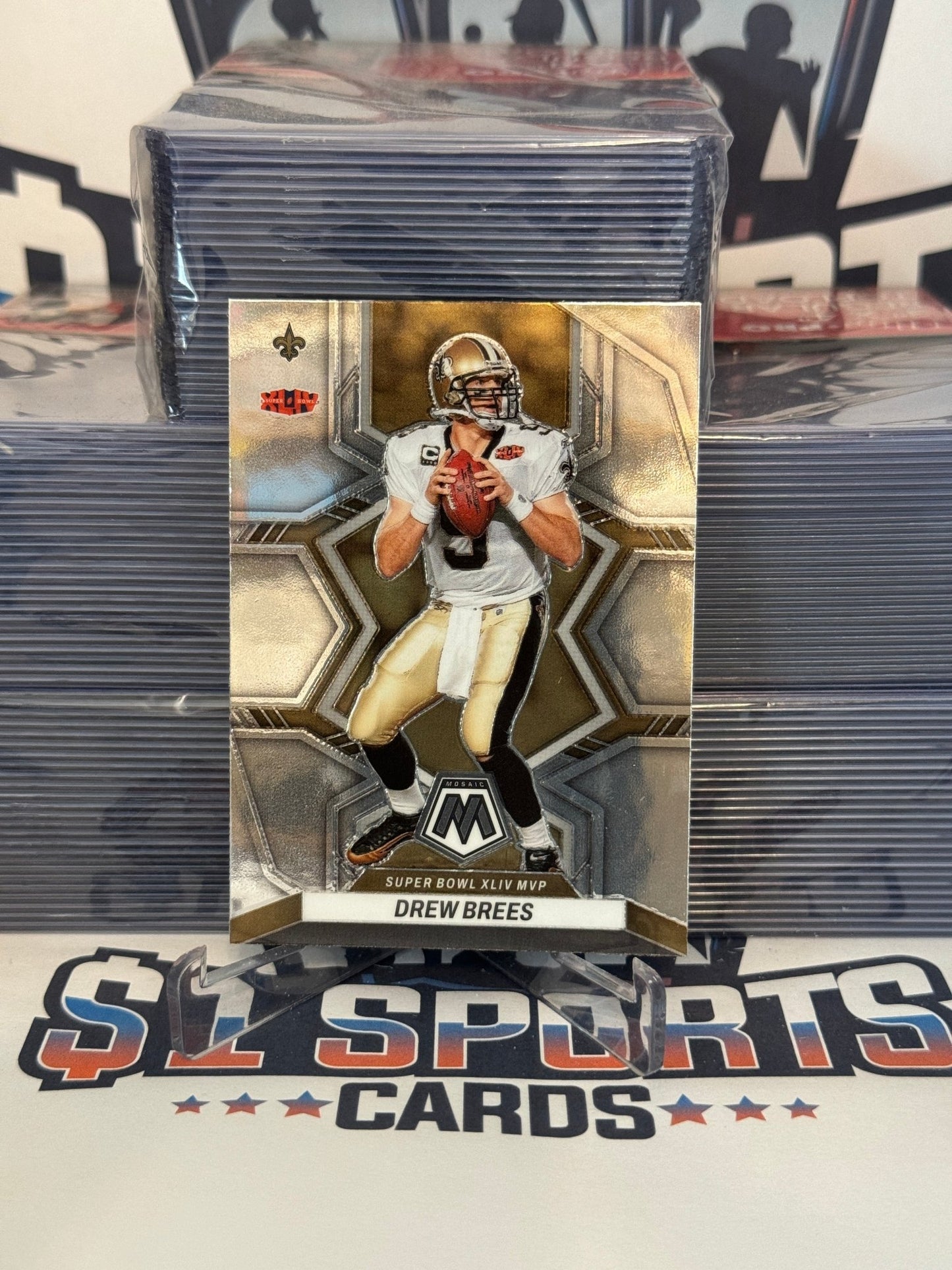 2022 Panini Mosaic (Super Bowl MVP) Drew Brees #295