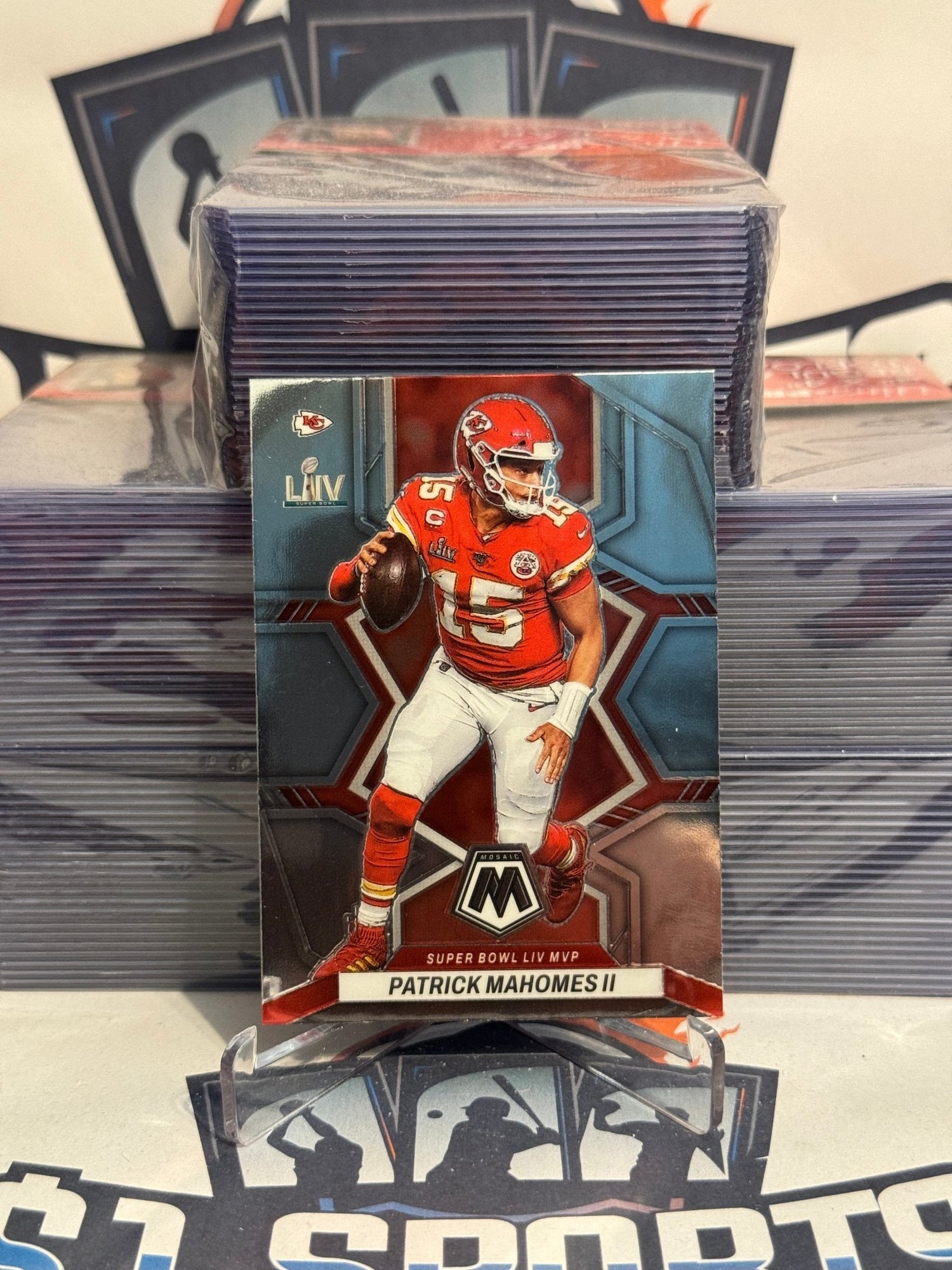 2022 Panini Mosaic (Super Bowl MVPs) Patrick Mahomes II #293