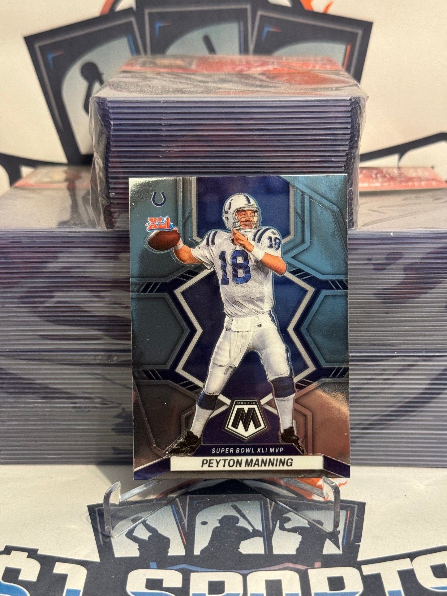 2022 Panini Mosaic (Super Bowl MVPs) Peyton Manning #298