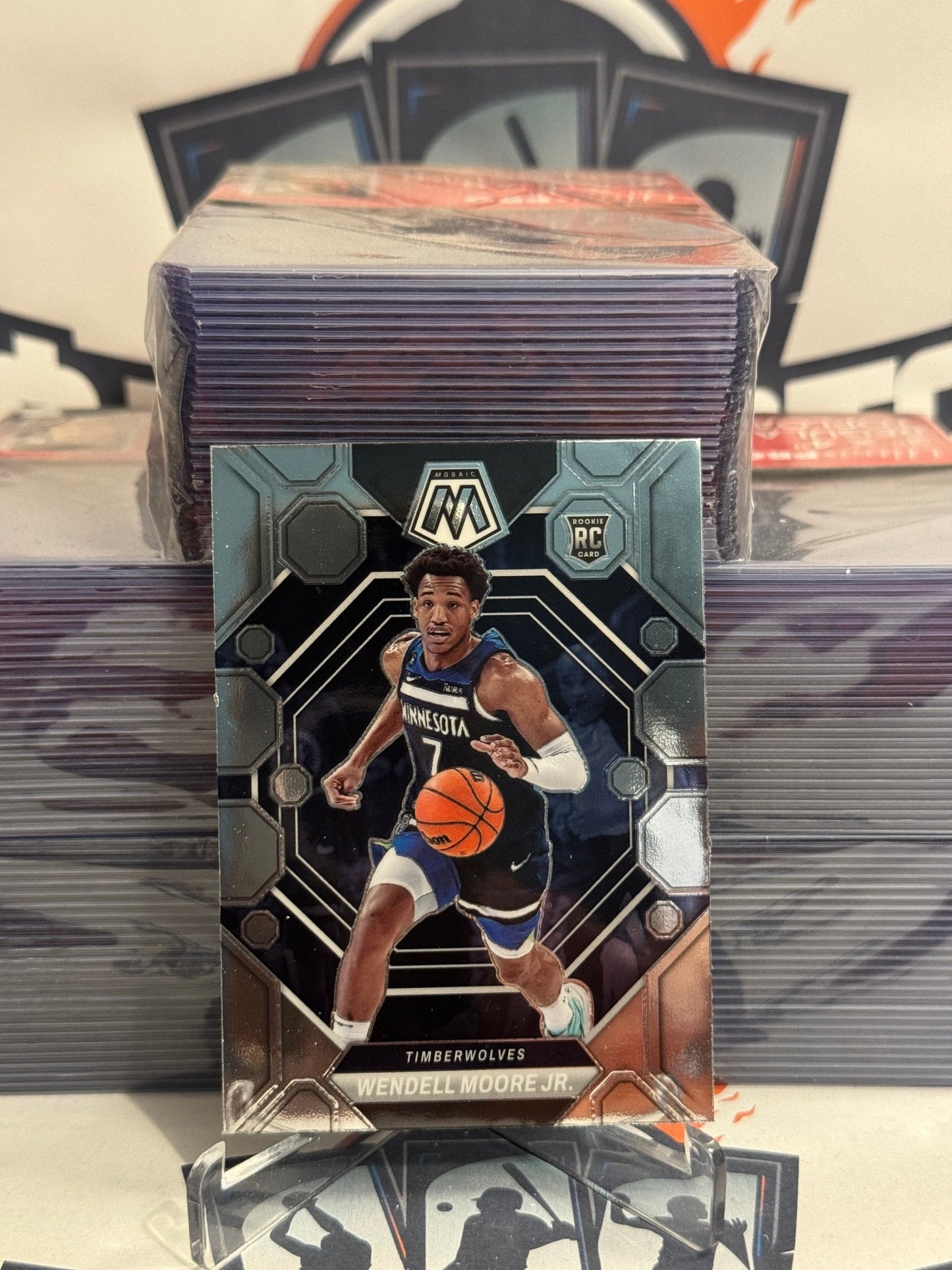 2022 Panini Mosaic Wendell Moore Jr. Rookie #222