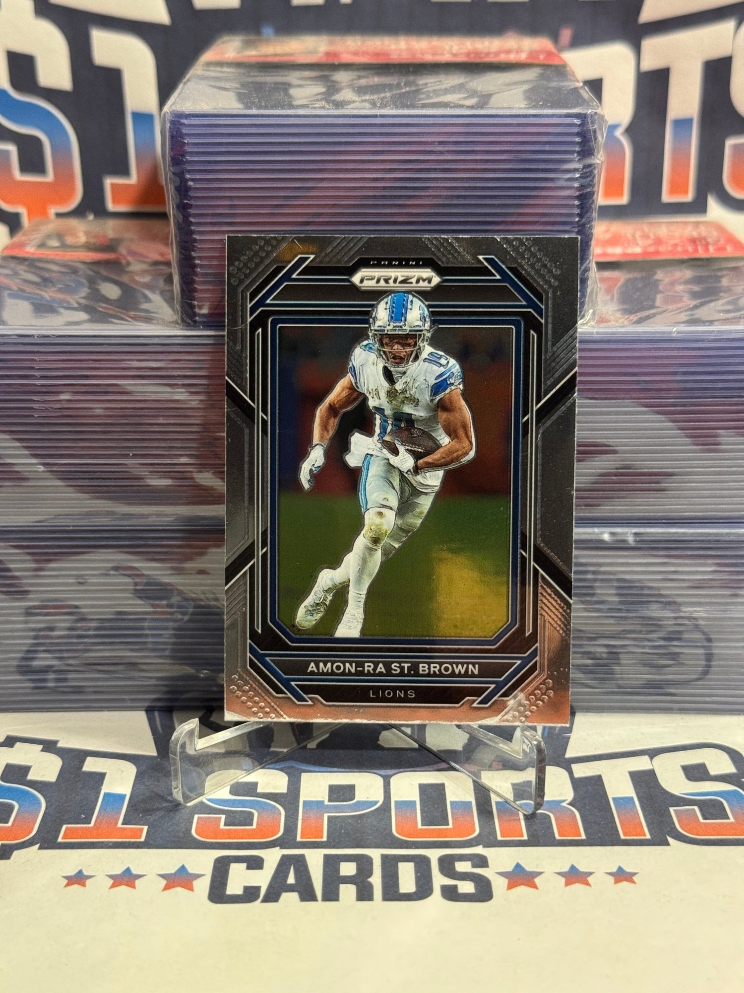 2022 Panini Prizm (2nd Year) Amon - Ra St. Brown 98