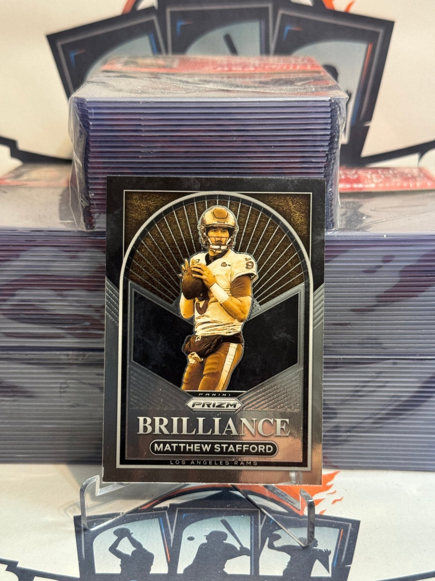 2022 Panini Prizm (Brilliance) Matthew Stafford #B - 3