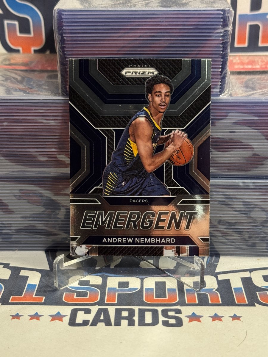 2022 Panini Prizm (Emergent) Andrew Nembhard Rookie 2