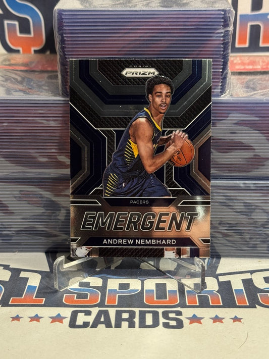 2022 Panini Prizm (Emergent) Andrew Nembhard Rookie 2