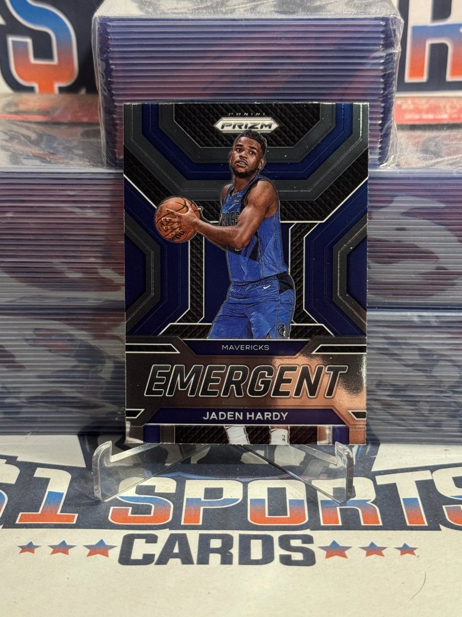 2022 Panini Prizm (Emergent) Jaden Hardy Rookie 11