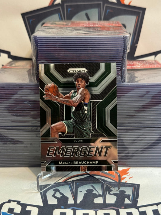2022 Panini Prizm (Emergent) MarJon Beauchamp Rookie #3