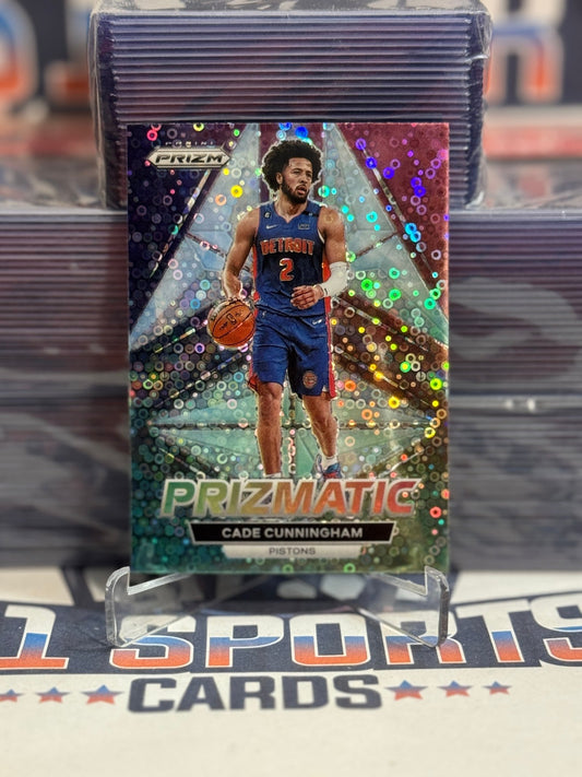 2022 Panini Prizm (Fast Break Prizm, Prizmatic) Cade Cunningham 8