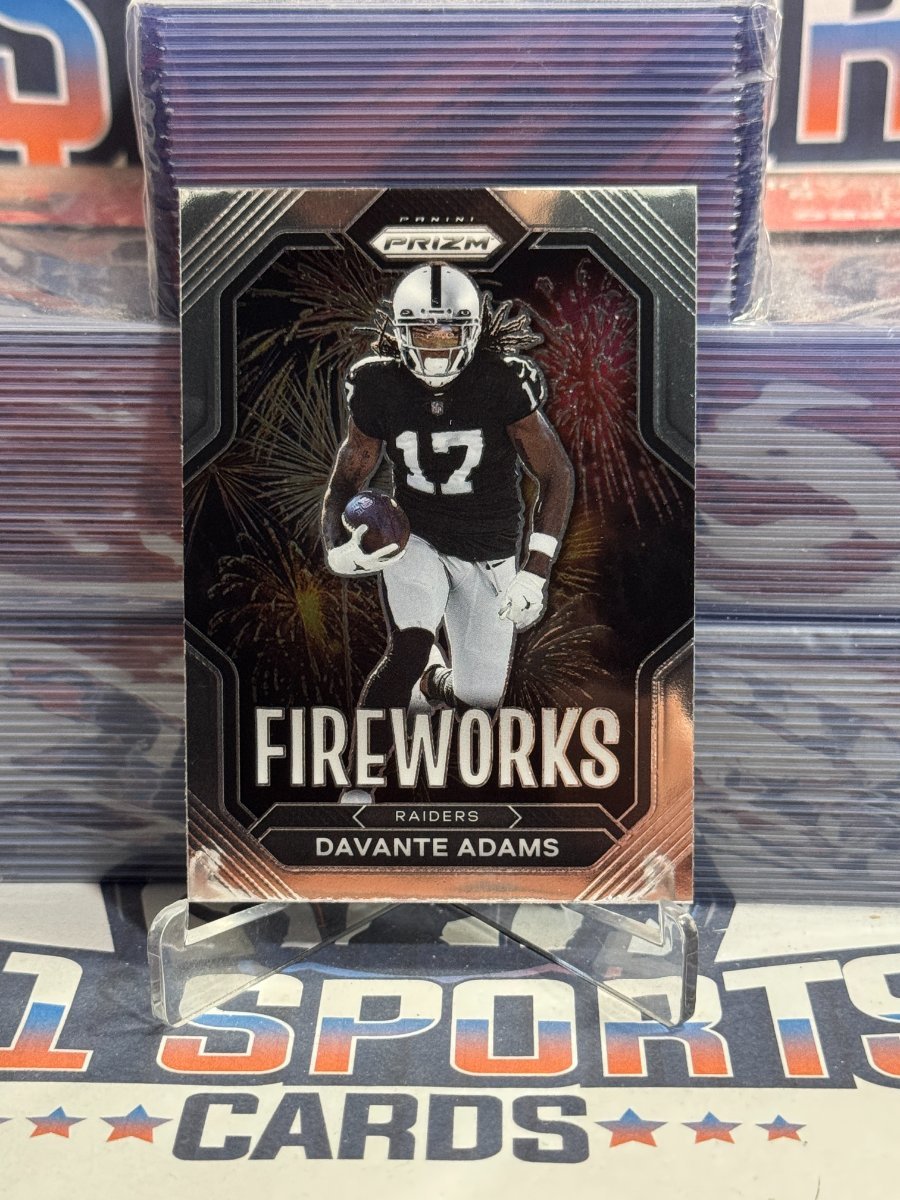 2022 Panini Prizm (Fireworks) Davante Adams F - 16