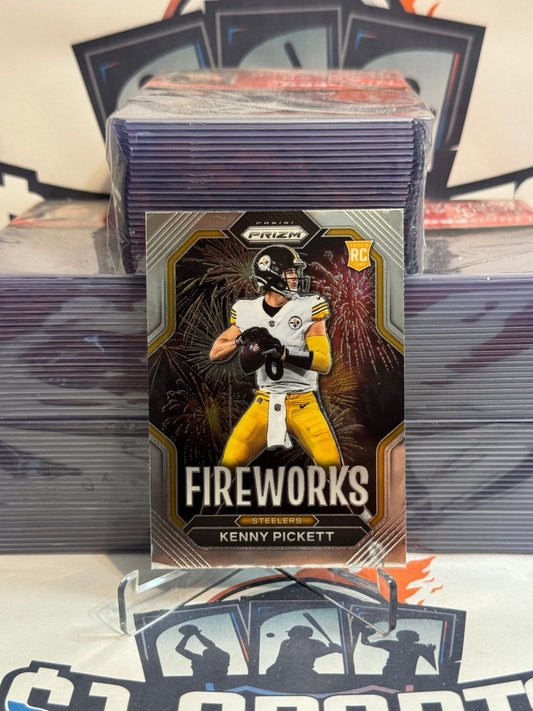 2022 Panini Prizm (Fireworks) Kenny Pickett Rookie #F - 19