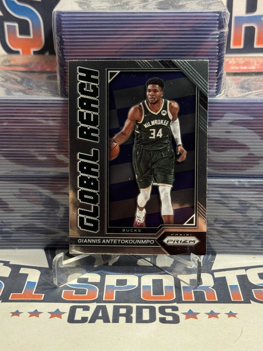 2022 Panini Prizm (Global Reach) Giannis Antetokounmpo 3