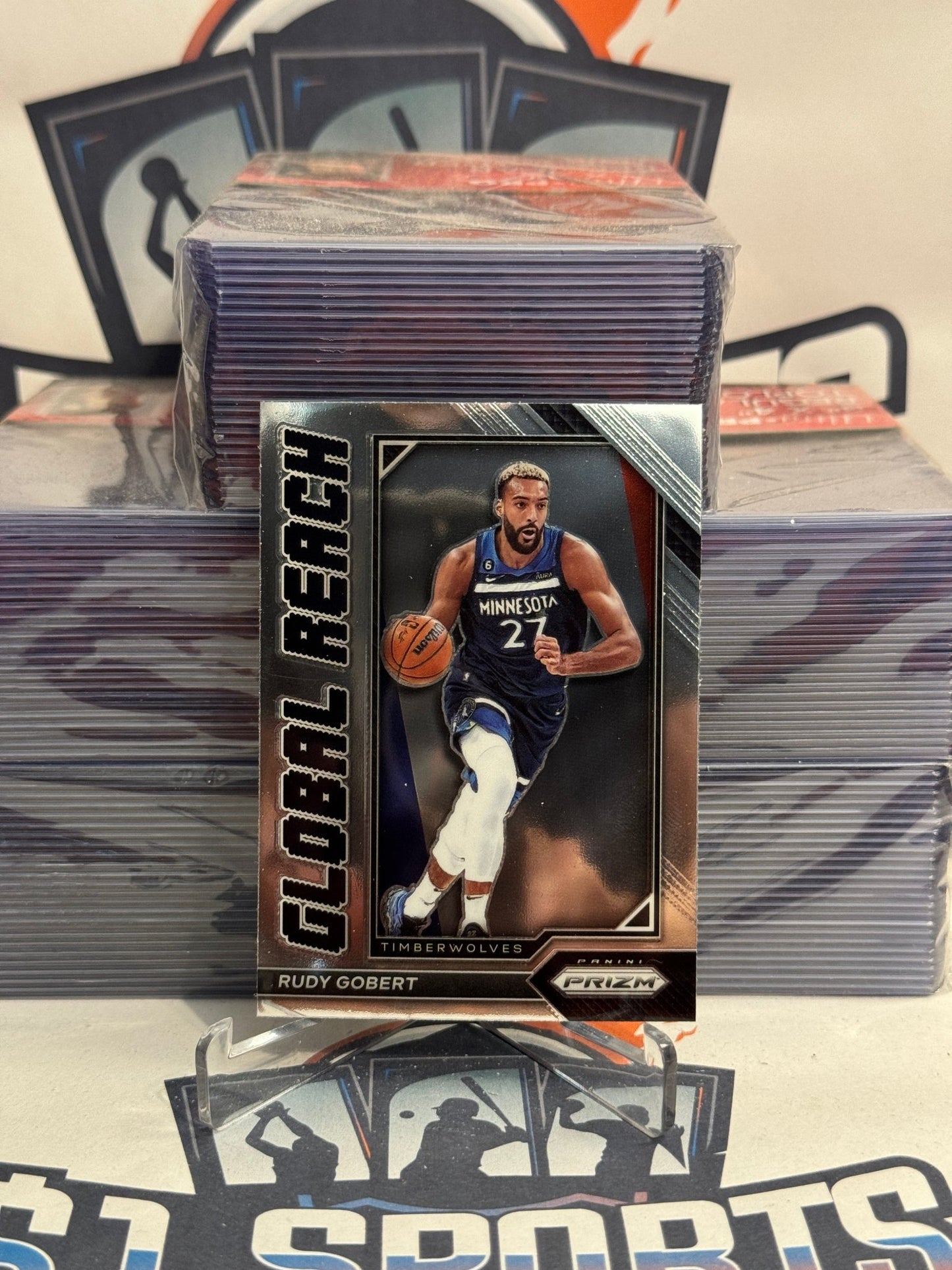 2022 Panini Prizm (Global Reach) Rudy Gobert #2